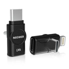 NEEWER LM4 USB C to C & USB C to iOS OTG Adapters Set