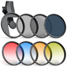 NEEWER FL-P11 7 Pack Clip-On 67mm Filter Set for iPhone