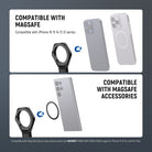 NEEWER DS027 Magnetic Phone Holder Stand is compatible with MagSafe system