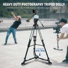 NEEWER TS012 Heavy Duty Tripod Dolly is crafted with aluminum alloy.