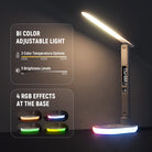 NEEWER N20 Eye Caring LED Desk Lamp offers 3 color temperatures.