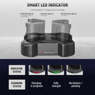 NEEWER NW-P4 45W PD 4 Channel USB Camera Battery Charger features five input voltage indicator lights