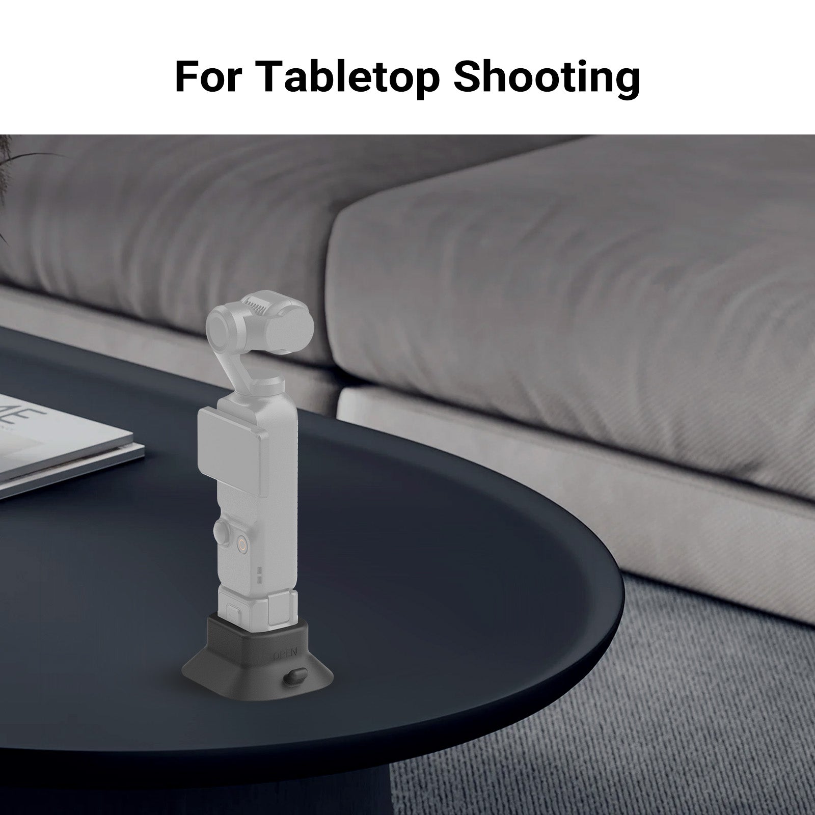 NEEWER AC023 Suction Cup Desktop Mount is ideal for taletop shooting.