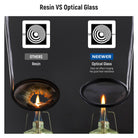 Resin VS NEEWER Optical Glass