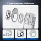 3 Interchangeable Backplates