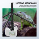 NEEWER TP39 Carbon Fiber Camera Tripod is ideal for shooting upside down.