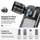 This lens is designed for the phone telephoto camera.