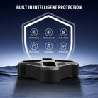 The LP-E6NH battery charger is designed with an advanced protection system