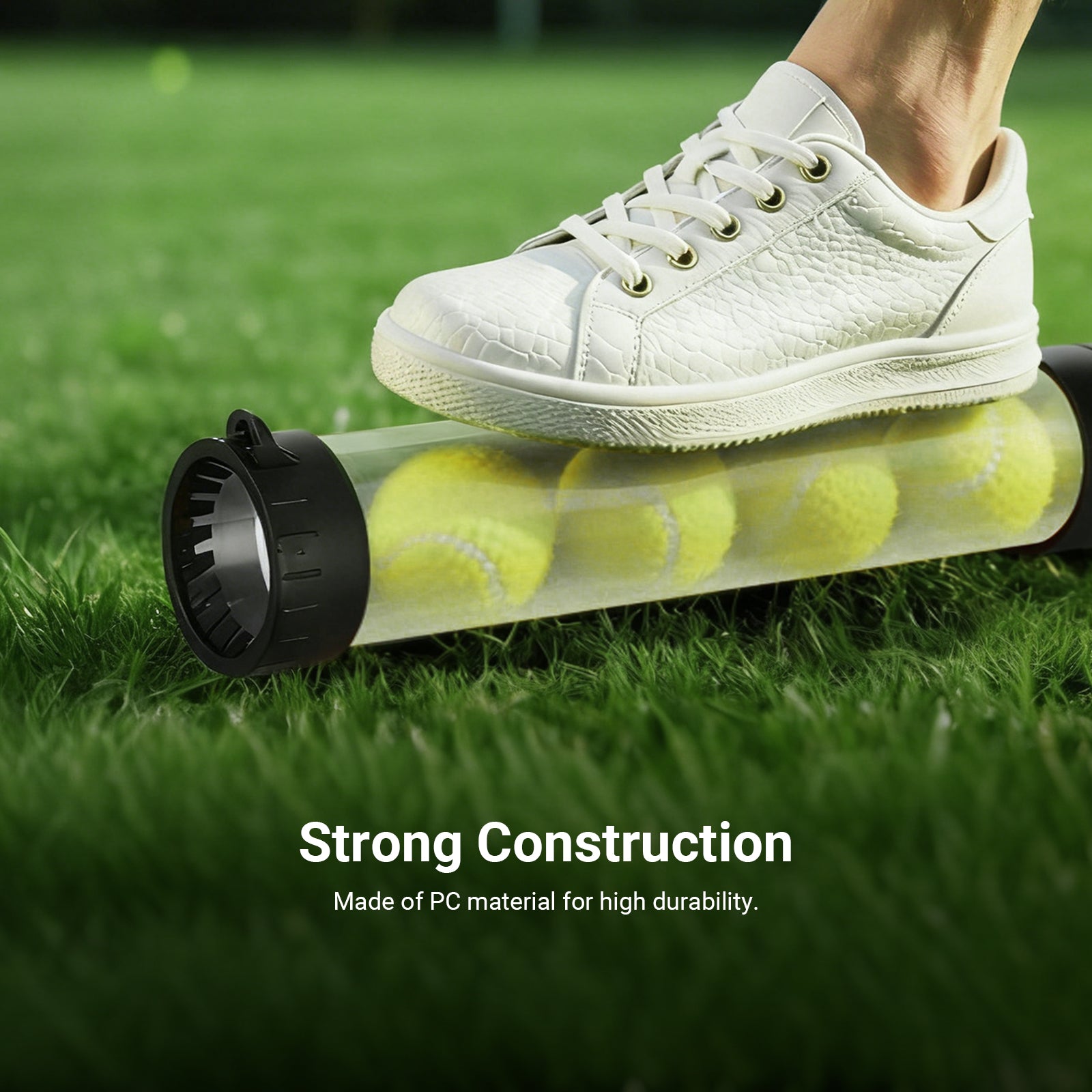 NEEWER TB03Z Ball Retriever Tube is made of PC material for high durability.