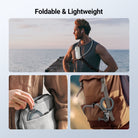 NEEWER GP49 Quick Release Neck Mount is foldable and lightweight.