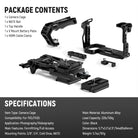 Specifications of the NEEWER CA011 Camera Cage Kit For FX3/FX3 & RS4/RS3/RS2