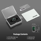 Package Contents of the NEEWER LS-70 0.72X Wide Angle Lens Kit for Pocket 3