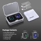 Package Contents of the NEEWER Wide Angle + Blue Anamorphic Lens Kit for Pocket 3