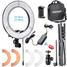 Neewer 14" Dimmable Small LED Ring Light and Stand Kit with Carrying Bag - neewer.com