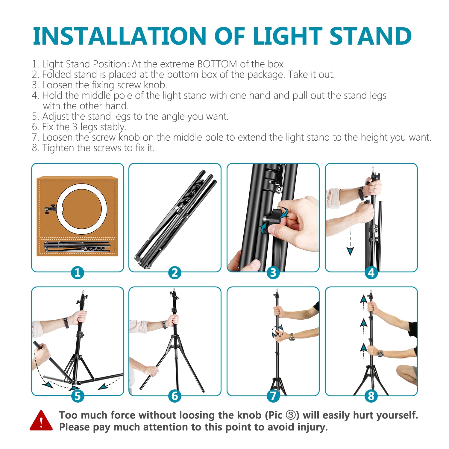 Neewer 14" Dimmable Small LED Ring Light and Stand Kit with Carrying Bag - neewer.com