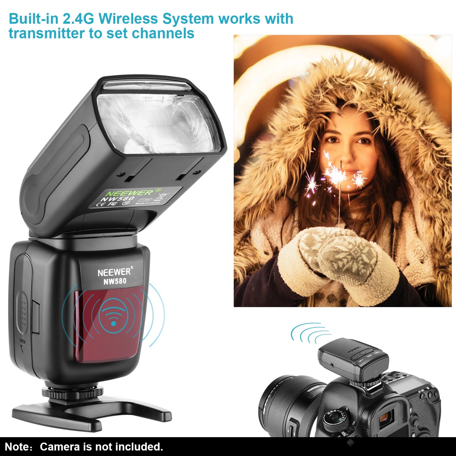 Neewer NW580 Wireless Flash Speedlite