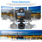 Neewer Low Profile DSLR Camera Tripod Ball Head